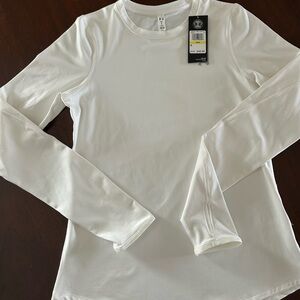 Under Armour Women's White Long Sleeve Tee